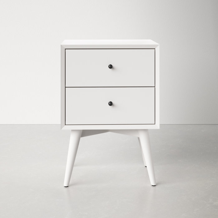 AllModern Williams 2Drawer Nightstand & Reviews Wayfair
